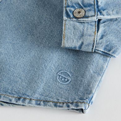 Cool Club, Koszula jeansowa chłopięca z długim rękawem, oversize, denim