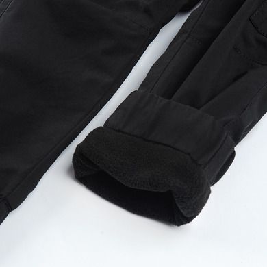 Cool Club, Spodnie materiałowe chłopięce, ocieplane, czarne
