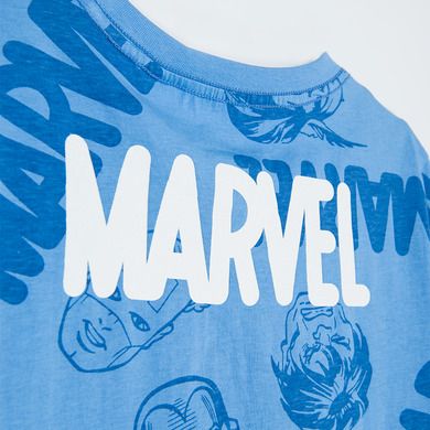 Cool Club, T-shirt chłopięcy, niebieski, Marvel Super Heroes