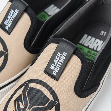 Cool Club, Trampki slip on chłopięce, czarne, Marvel Super Heroes