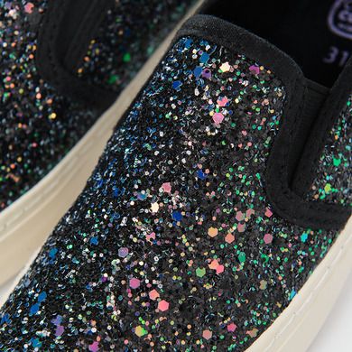 Cool Club, Trampki slip on dziewczęce, czarne