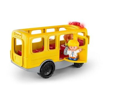 Fisher-Price, Little People, Autobus Małego Odkrywcy, zabawka z figurkami