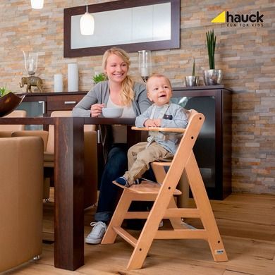 Hauck, Alpha+, krzesełko do karmienia, Natural