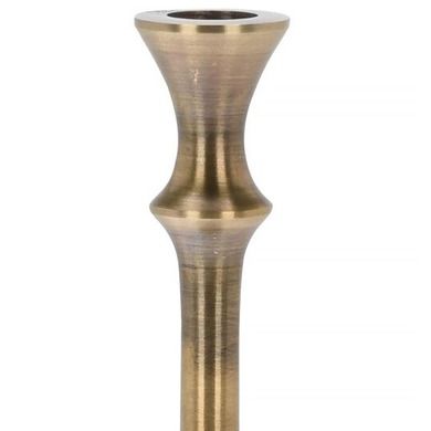 Home Styling Collection, świecznik aluminiowy, stare złoto, 30,5 cm