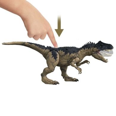 Jurassic World, Ryczący Allozaur po walce, figurka dinozaura z funkcją