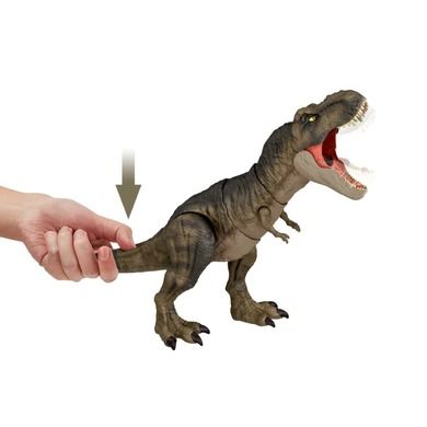 Jurassic World, Tyranozaur - Niszcz i pożeraj, figurka z dźwiękiem