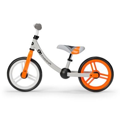 Kinderkraft, 2 Way Next 2021, rowerek biegowy, Blaze orange