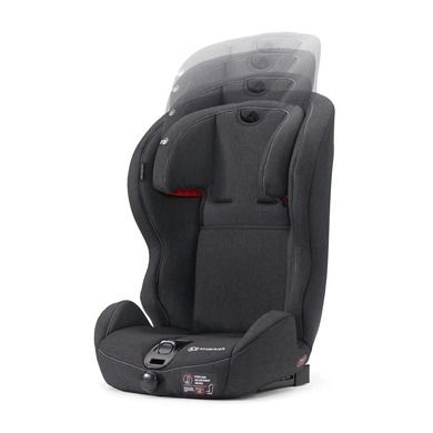 Kinderkraft, Safety-Fix, fotelik samochodowy, 9-36 kg, czarny