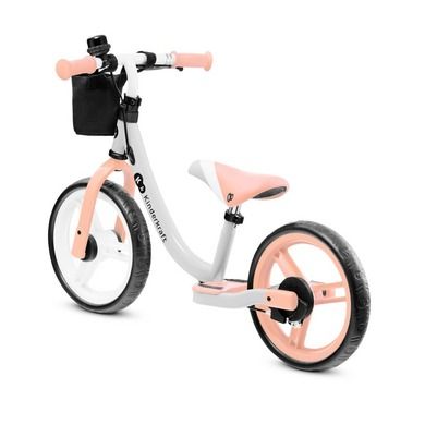 Kinderkraft, Space 2021, rowerek biegowy, Peach Coral
