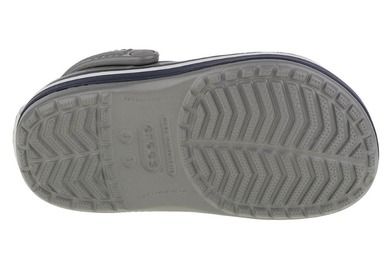 Klapki chłopięce, szare, Crocs Crocband Clog K