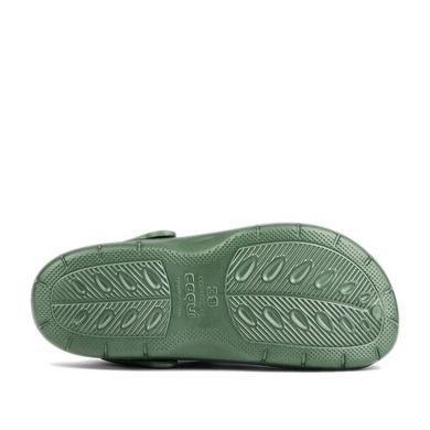 Klapki damskie, zielone, Jumper, Coqui