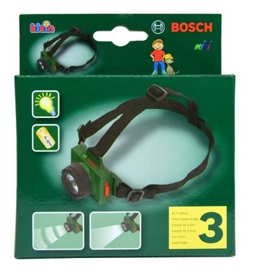 Klein, Bosch mini, latarka czołowa LED