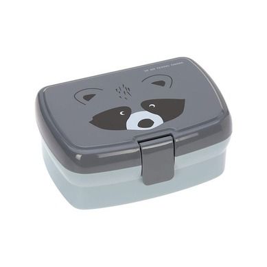 Lassig, About Friends, Szop, zestaw na lunch: lunchbox + tritanowa butelka, 460 ml