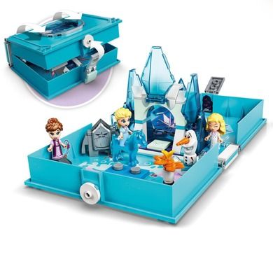 LEGO Disney Princess, Książka z przygodami Elsy i Nokka, 43189