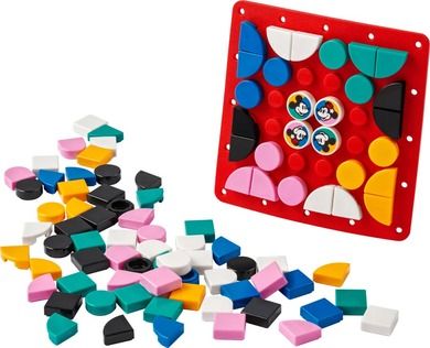 LEGO DOTS, Myszka Miki i Myszka Minnie - naszywka, 41963