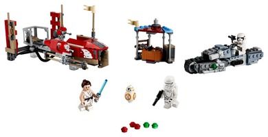 LEGO Star Wars, Pościg na śmigaczach w Pasaanie, 75250