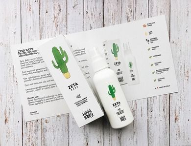 Linea MammaBaby, Baby Zeta, spray odstraszający owady, 100 ml