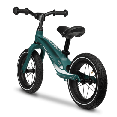 Lionelo, Bart Air, rowerek biegowy, kask gratis, Forest Green