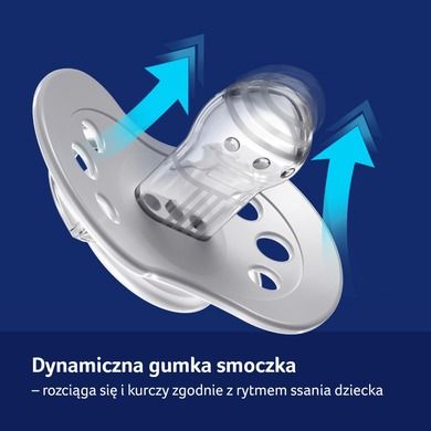 Lovi, Harmony Boy, smoczek silikonowy dynamiczny, 6-18m, 2 szt.