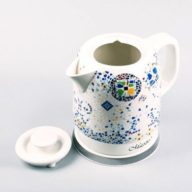 Maestro, czajnik elektryczny, ceramiczny, MR-068, niebieski