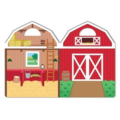 Melissa & Doug, Farm, naklejki wielorazowe