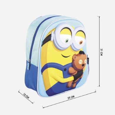 Minionki, plecak 3D dla przedszkolaka, żółty