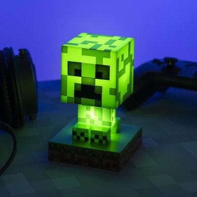 Paladone, Icons, Minecraft Creeper, lampka
