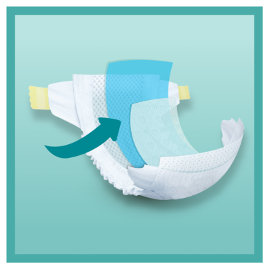 Pampers, Active Baby, pieluchy jednorazowe, rozmiar 7, 15+ kg, 40 szt.