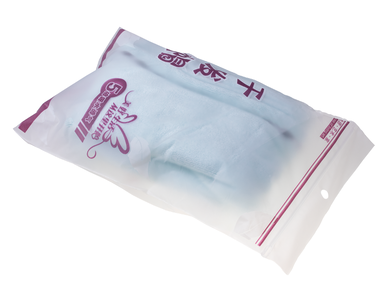 Superchłonny ręcznik do włosów, turban z mikrofibry, błękitny