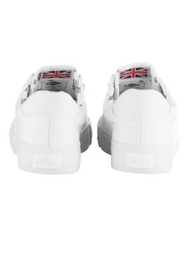 Trampki damskie, białe, Lee Cooper