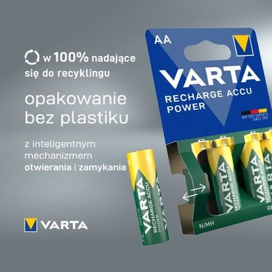 VARTA, Ready2Use, zestaw akumulatorków AAA, 1000 mAh, Ni-MH