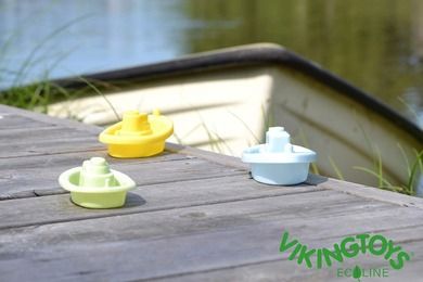 Viking Toys, Ecoline, łódka, zabawka do kąpieli, 1 szt.