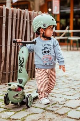Scoot & Ride, Highwaykick 1, Lifestyle, jeździk i hulajnoga 2w1, Green Lines