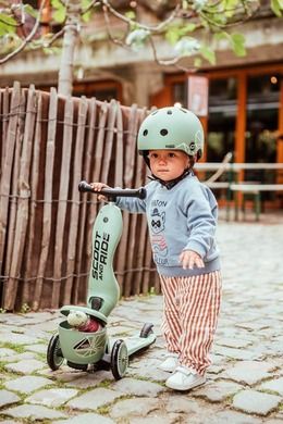 Scoot & Ride, Highwaykick 1, Lifestyle, jeździk i hulajnoga 2w1, Green Lines