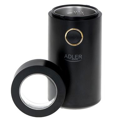 Adler, młynek do kawy, black/gold, AD 4446