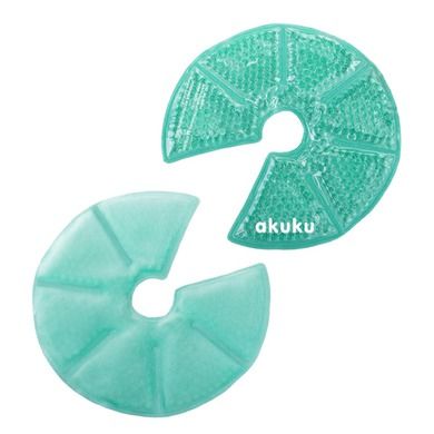 Akuku, kompresy żelowe na piersi, miętowe