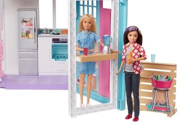 Barbie, Dom w Malibu, zestaw do zabawy bez lalek
