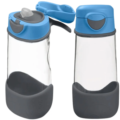 B.Box, sportowa butelka tritanowa, Blue Slate, 450 ml