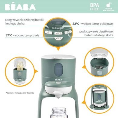 Beaba, Bib'expresso, ekspres do mleka 2w1, Eucalyptus