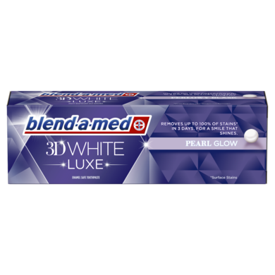 Blend-a-med, 3DWhite Luxe Pearl Glow, wybielająca pasta do zębów, 75 ml