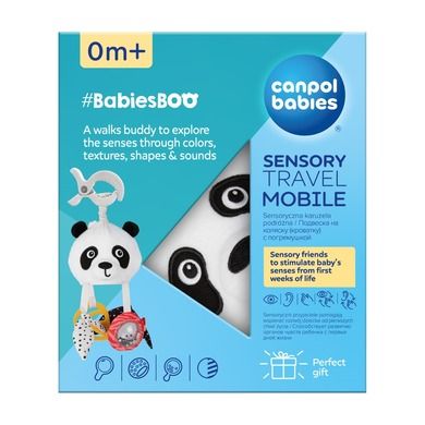 Canpol babies, BabiesBoo, sensoryczna karuzela podróżna