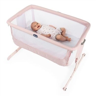 Chicco, Co-Sleeping Chicco Next2me, łóżeczko dostawne, Air Paradise Pink