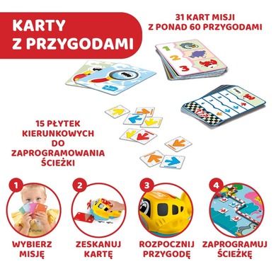 Chicco, Edu4you, Poznaj Świat - baw się i koduj, mata edukacyjna