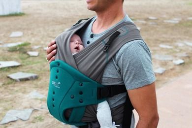 Close Parent, Caboo DX + Coolpass, nosidełko dla niemowląt, Teal