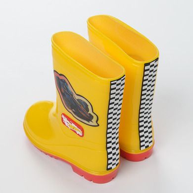 Cool Club, Kalosze chłopięce, żółte, Hot Wheels