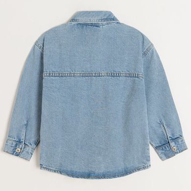 Cool Club, Koszula jeansowa chłopięca z długim rękawem, oversize, denim