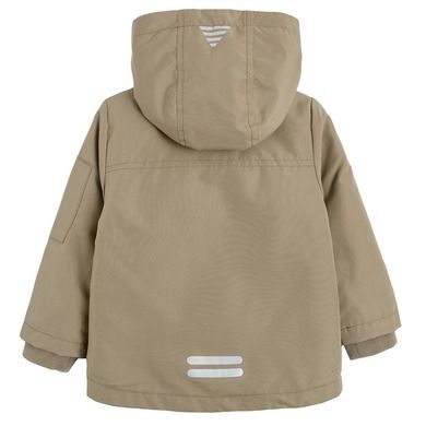 Cool Club, Kurtka chłopięca z kapturem, 3w1, khaki, brązowa