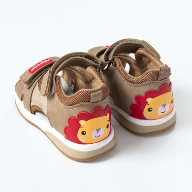 Cool Club, Sandały chłopięce, pachnące, brązowe, skórzana wkładka, Fisher-Price