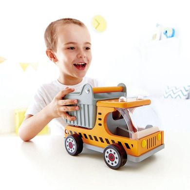 Hape, wywrotka, pojazd budowlany