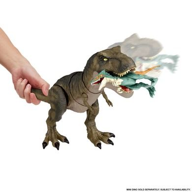 Jurassic World, Tyranozaur - Niszcz i pożeraj, figurka z dźwiękiem